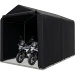 Abri velo abri moto - goplus - tente de rangement extrieure pour vlos - housse etanche - porte  fermeture ...