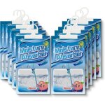 Absorbeur dhumidit� placard 10x100g sac de d�shumidification suspendu avec parfum sachets anti humidite ...