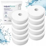 Absorbeur dhumidit� - aquafloow - lot de 10 x 430g - pastille pour absorbeurs - recharges - universel ...