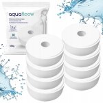 Absorbeur dhumidit pastille pour absorbeurs recharges universel inodore 8 pcs x 430g aquafloow