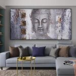 Abstrait bouddha affiche religieux toile tableau art peintures decoration murale pour chambre tableau ... Abstrait bouddha affiche religieux toile tableau art peintures decoration murale pour chambre tableau ...