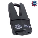 Abus antivol bloque disque moto granitquick 37 / 60hb70 smoke