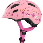 Abus casque de vlo enfant smiley 2. 0 rose princess - rose