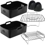 Accessoires air fryer pour ninja double stack xl sl400euaccessoires moule airfryer pour ninja foodi max ...