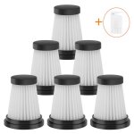 Accessoires pour aspirateurs - filtres de rechange pour aspirateurs sans fil - lot de 7