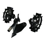 Accessoire de buttage pour motoculteur garland g - pot - v23 - l: 34. 5 cm - l: 49 cm - noir Accessoire de buttage pour motoculteur garland g - pot - v23 - l: 34. 5 cm - l: 49 cm - noir