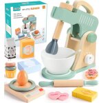 Accessoire cuisine enfant bois batteur mixeur jouet en bois avec balance de cuisinejouets alimentairesjouet ...