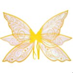 Accessoire de d�guisement - ptit clown - ailes de f�e - couleur or - l�g�res et confortables - mixte