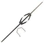 Accessoire four et cuisini�re - rowenta - broche avec support et fourchette - noir