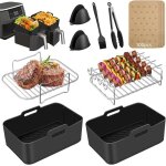 Accessoires pour friteuse  air chaud accessoires pour friteuse ninja foodi af300eu af400eu 76 l - 95 ...