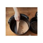 Accessoire friteuse - nostik - feuilles de cuisson rondes - dia 23. 5cm - r�utilisables - faciles � nettoyer ...