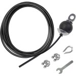 Accessoire de levage cble de gymnastique poulie  cble en acier pour machine de musculation  domicile ...