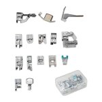 Accessoires pour machine � coudre 11 en 1 brother�: aiguilles pied presseur pi�ces de rechange label