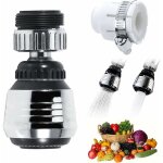 Accessoire de robinet - j - brise jet robinet - orientable 360° - Économie deau - abs Accessoire de robinet - j - brise jet robinet - orientable 360° - Économie deau - abs