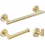 Accessoires de salle de bain dorés ensemble de barres daccessoires porte - serviettes porte - anneau ... Accessoires de salle de bain dorés ensemble de barres daccessoires porte - serviettes porte - anneau ...