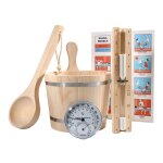 Accessoires sauna home deluxe sava nature ? set complet