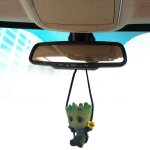 Accessoires de suspension pour voiture petit bonhomme arbre souriant accessoires de suspension pour r�troviseu ...