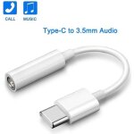 Accessoires tlphone, cble d'couteurs avec jack 3. 5, usb c aux, adaptateur pour samsung s21 s20 note ...