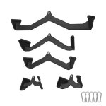 Accessoires de traction lat - duoku - ensemble de 5 barres en t et en v pour machine  cble - barre ...