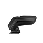Accoudoir central pour citron c4 cactus (2014 - 2020) - tissu noir - compartiment de rangement