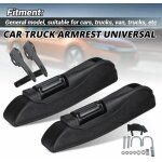Accoudoirs centraux universels pour voiture ? rglables en hauteur (40cm) ? installation facile sur la ...