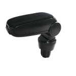 Accoudoir central + compartiment de rangement rembourr en tissu noir compatible avec vw up skoda citigo ...