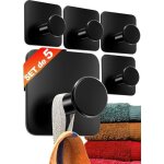 Accroche - serviette porte - serviette sans perage set de 5 - crochets serviette salle de bain modernes ...