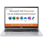 Acer aspire 1 a115 - 32 - c3ak ordinateur portable 15. 6 fhd (intel® celeron® n4500 ram 4 go 128 go emmc ... Acer aspire 1 a115 - 32 - c3ak ordinateur portable 15. 6 fhd (intel® celeron® n4500 ram 4 go 128 go emmc ...