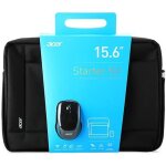 Acer starter kit - sacoche pour ordinateur portable - 15. 6 - noir - avec wired mouse Acer starter kit - sacoche pour ordinateur portable - 15. 6 - noir - avec wired mouse