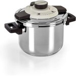 Acier autocuiseur double système facilecapacité 6 l 22 cminox 18 / 10fabriqué en italie6 litres Acier autocuiseur double système facilecapacité 6 l 22 cminox 18 / 10fabriqué en italie6 litres