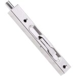 Acier inoxydable loquet coulissant boulon verrou porte cach� glissi�re verrou bross�e de s�curit� de ...
