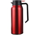En acier inoxydable thermos cruche thermique portable eau chaude lanceur 1. 5l paroi double bouteille ...