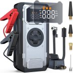 Acmount 5000a booster batterie avec gonfleur 150psi ? d�marreur lithium 12v portable avec powerbank et ...