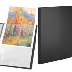 Acropaq classeur porte vues a4 - classeur de prsentation a4 avec 50 pochettes - en polypropylne rsistant ...
