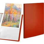 Acropaq porte - vues a4 - classeur de prsentation premium rouge au format a4 avec 30 pochettes - en ...
