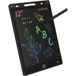 Acropaq tablette dessin enfant magique 12 pouces - ecran lcd noir - tablette graphique enfant - pile ...