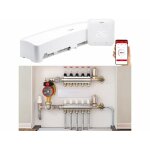 Actionneur de chauffage au sol connect� fhs - 800. app avec thermostat d�port�