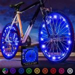 Activ life Éclairage bleu pour roues de vélo led Activ life Éclairage bleu pour roues de vélo led