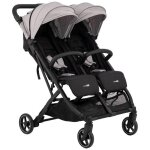 Active twin poussette jumeaux ou enfants rapprochs largeur 74 cm gris