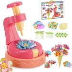 Activit� manuelle enfant cadeau fille 4 5 6 7 8 9 10 ans cr�ation bouquet de fleurs avec machine � fleurs ...