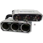 Adaptateurs 3 prises + 3 interrupteurs 12 / 24v Adaptateurs 3 prises + 3 interrupteurs 12 / 24v