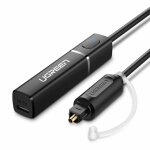 Transmetteur audio bluetooth - ugreen 50213 - noir - sans fil - filaire - plastique