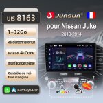 Adaptateur autoradio - nobrand - junsun - 1go ram - 32go stockage - wifi pour nissan juke yf15
