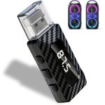 Adaptateur bluetooth 5. 3 r�cepteur / transmetteur voiture cl� bluetooth pour tv aux 35 mm audio sans ...