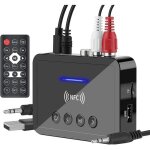 Adaptateur bluetooth jack 3 - en - 1 emetteur recepteur bluetooth transmetteur fm rca optique 35mm aux ...
