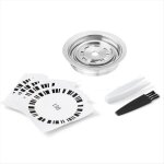 Adaptateur de capsule de caf� pour machines vertuo adaptateur de dosette de caf� en acier inoxydable ...