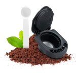 Adaptateur de capsule rutilisable pour dolce gusto prend en charge le remplissage de votre poudre de ...