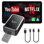 Adaptateur carplay sans fil pour carplay filaire oem toguard compatible apple carplay ios 10 fire tv ...