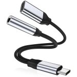 Adaptateur casque usb c vers jack 3. 5mm 2 en 1 adaptateur prise jack usb c et chargeuradaptateur cble ...