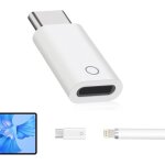 Adaptateur usb - c - lampesecoenergie - compatible apple pencil 1�re g�n�ration - l�ger - pratique - ...